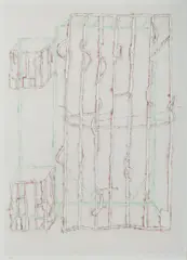 Craig Kaufmann, CK-5, 1988, Lithograph 5/75
