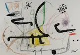 Joan Miró, Maravillas (Wonders) IX, 1975, Printed by Poligrafa, Barcelona, Spain