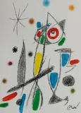 Maravillas (Wonders) XII by Joan Miró, 1975, Printed by La Poligrafa, Barcelona, Spain, offered Sep 2021