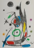Maravillas (Wonders) XIV by Joan Miró, 1975, Printed by La Poligrafa, Barcelona, Spain, offered Sep 2021