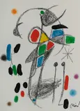 Maravillas (Wonders) XVII by Joan Miró, 1975, Printed by La Poligrafa, Barcelona, Spain, offered Sep 2021