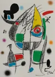 Maravillas (Wonders) XX by Joan Miró, 1975, Printed by La Poligrafa, Barcelona, Spain, offered Sep 2021