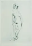 No - Yes by Norman Lindsay, Facsimile Etching 374/550, sold Aug 2021