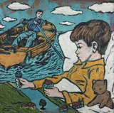 David Bromley, Journey to Come, 2006, Acrylic on Linen
