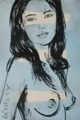 Mallory by David Bromley, 2021, Acrylic on Canvas, sold Aug 2021