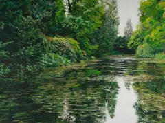 Zuza Zochowski, Ogrod Botaniczny (Botanical Gardens, Wroclaw), 2007, Acrylic on Canvas