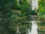 Zuza Zochowski, Ogrod Botaniczny (Botanical Gardens, Wroclaw), 2007, Acrylic on Canvas