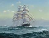 Ian Hansen, Ship 'Cutty Sark, 2006, Oil on Canvas