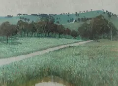 Robyn Gosbell, Country Road, 1989, Pastel