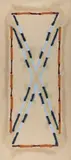 John Peart, Bramdean-Cross I, circa 1970, Acrylic on Canvas