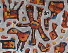 Peter Ferguson, Beachcomber, 2005, Oil on Canvas Board