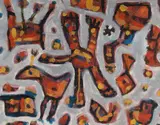 Peter Ferguson, Beachcomber, 2005, Oil on Canvas Board