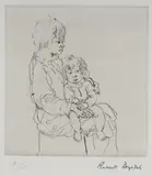 Russell Drysdale, Mother and Child