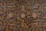 Queenie Stewart Nungarrayi, Walawurru Dreaming, 1988, Acrylic on Canvas