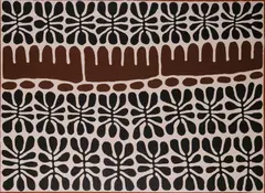 Mitjili Naparrula, Uwalki Watiya Tjuta (Desert Oaks), Acrylic on Linen