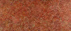 Awelye by Betty Mbitjana, Acrylic on Canvas, sold Aug 2021