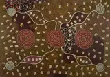Janganpa Jukurrpa (Possum Dreaming) by Cassidy Possum Tjapaltjarri, 2004, Acrylic on Canvas, sold Aug 2021