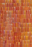 Jeannie Mills Pwerle, Bush Yam, 2018, Red Ochre Art certificate of authenticity included