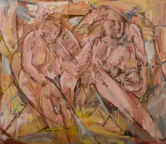 Stephen Copland, Sedun, 1985, Oil on Canvas