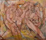 Stephen Copland, Sedun, 1985, Oil on Canvas