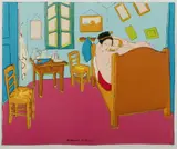 Garry Shead, Bedroom at Arles