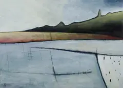 Belynda Henry, Movement on Surface, 2000, Acrylic on Paper
