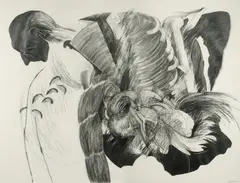 Michael Esson, Deconstructed Figure, 1986, Pencil