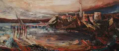 Mandy Martin, Beyond Eden, 1989, Oil on Canvas