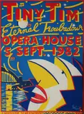 Martin Sharp, Tiny Tim, Eternal Troubadour, Opera House 5 Sept 1982