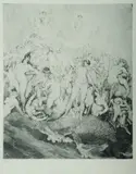 Pegasus by Norman Lindsay, Facsimile Etching 30/550, sold Jul 2021