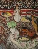 Louise Pinkney Sooy, Busy Still Life, Oil on Canvas
