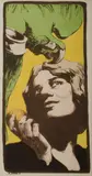 Angelo Jank, Woman with Parrot, Printed signature & date '08