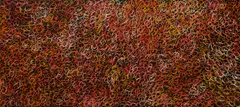 Mountain Devil Lizard Dreaming by Gracie Morton Pwerle, 2019, Acrylic on Canvas, sold Jul 2021