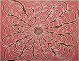 Bush Flower by Mary Dixon Nungurrayi, 2014, Acrylic on Canvas, sold Jul 2021