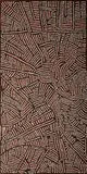 Mary Brown Napangardi, Wilkinkarra (Lake Mackay) Designs, 2004, Acrylic on Linen