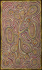 Glory Ngarla, Women's Ceremony, 1999, Acrylic on Canvas
