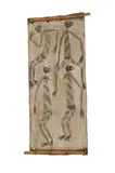 Bruce Nabegeyo, Mimi & Namorodo Spirits, Natural Earth Pigments on Bark