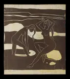 Han Snel, Bali, 1972, photographs of the artist & his wife in Sydney