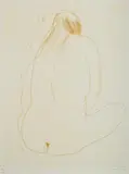 Brett Whiteley, The Back, 1977, etching 26/60