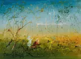 David Boyd, Playtime, Oil on Canvas