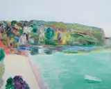 Ken Done, Chinamans Beach, 2005, Oil & Acrylic on Canvas