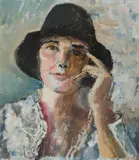 Judy Cassab, Portrait of the Artist Marina Finlay