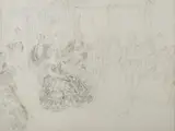Entrance to the Ball by Norman Lindsay, Pencil, sold May 2021