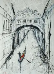 Mark Hanham, Venezia II, 2012, Acrylic on Canvas