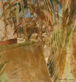 Ken Johnson, Legian [Bali] Revisited, Oil on Board