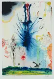 Aliyah: Land of Milk & Honey by Salvador Dalí, 1968, Colour Lithograph 250/250, sold May 2021