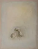 Lev Meshberg, Vegetable Still Life, 1979, Mixed Media on Canvas on Board
