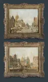 Johannes Huibert Prins, (2), W/Clr on Paper on Panel (2)