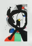 Joan Miró, La Femme du Marin' from 'The People of the Sea' series, 1981, Aquatint & Carborundum