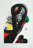 Joan Miró, La Veuve du Corsaire' from 'The People of the Sea' series, 1981, Aquatint & Carborundum